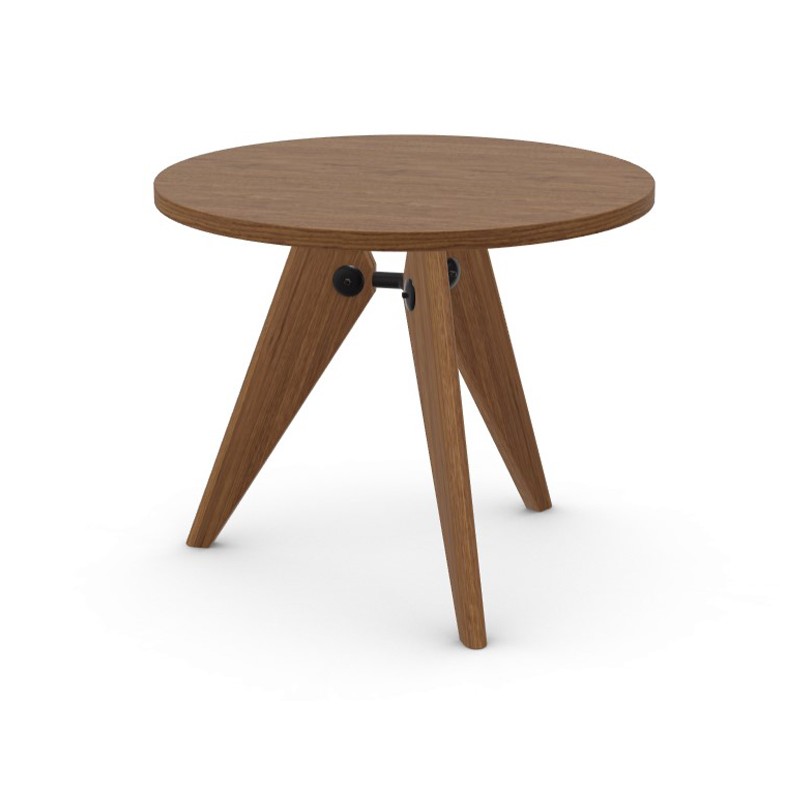 Vitra - Guéridon D90 table american walnut