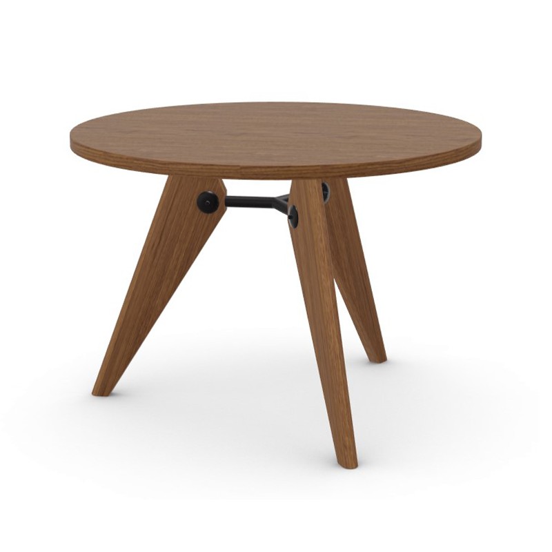 Vitra - Guéridon D105 table american walnut