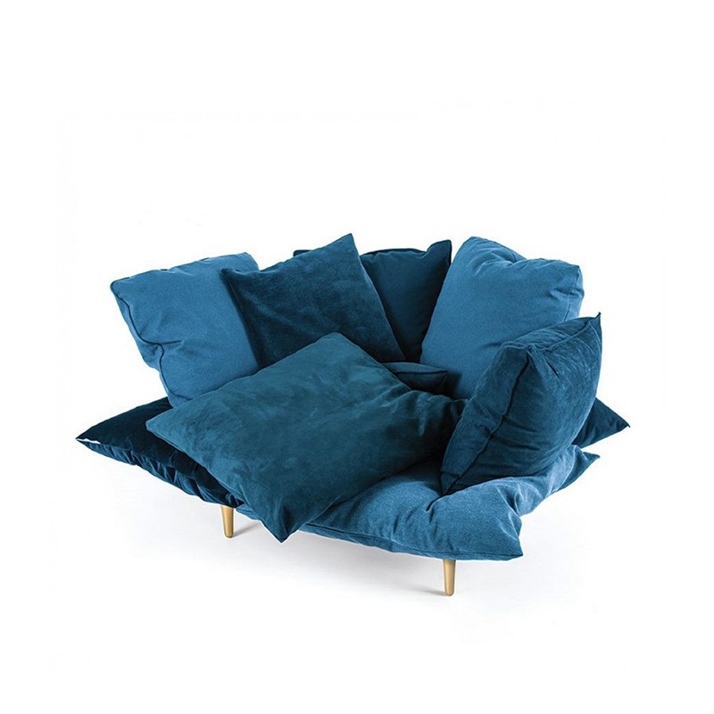 Seletti - Comfy armchair turquois