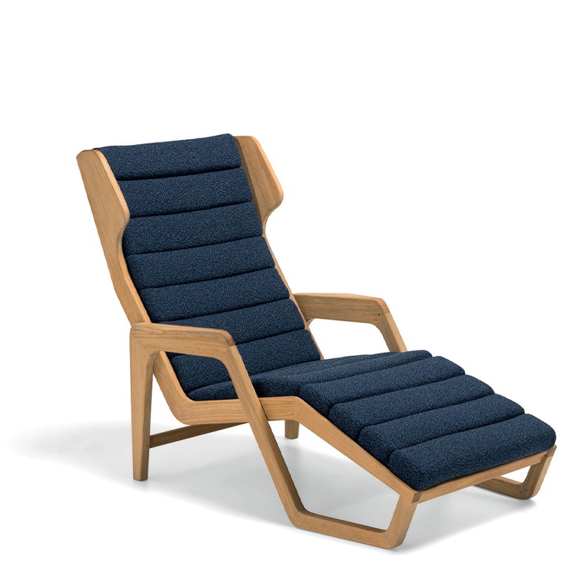 Molteni –  D.150.5 Gio Ponti outdoor chaise longue