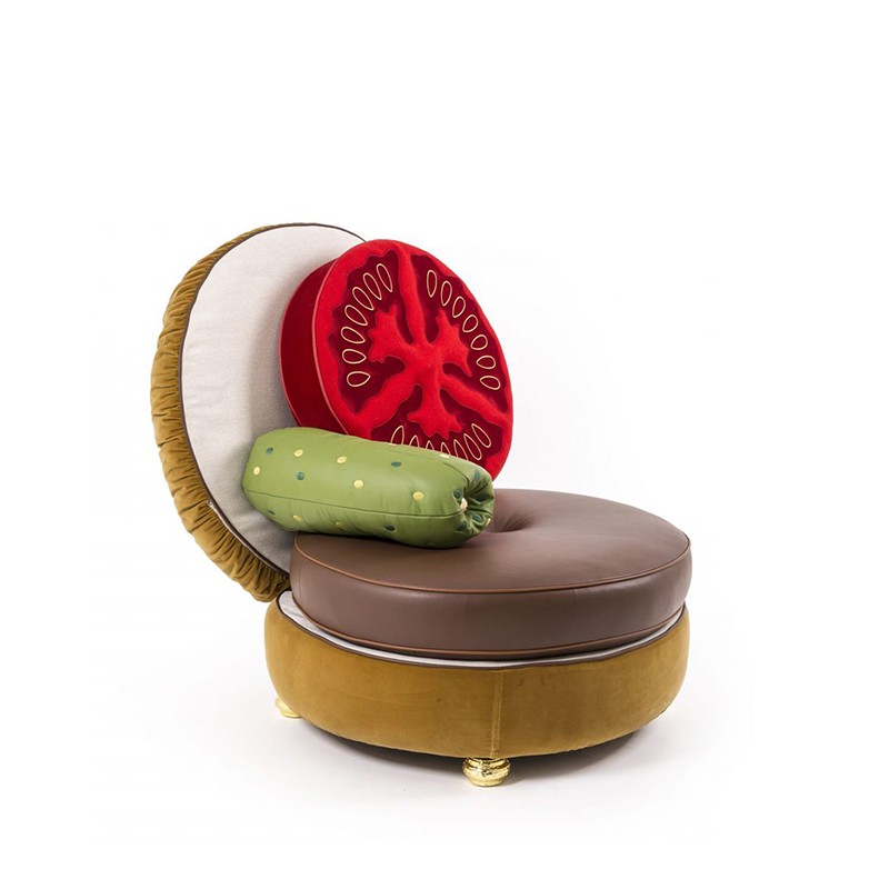 Seletti - Burger chair with cuschions