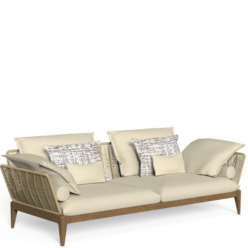 Talenti Cruise Teak 3 seater sofa Longho Design Palermo