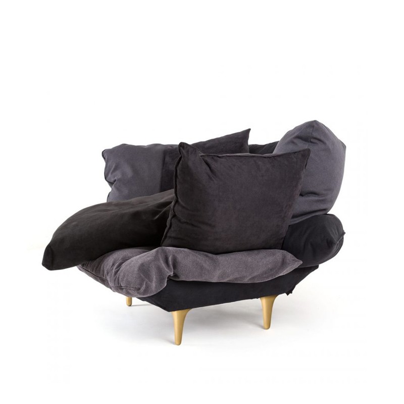 Seletti - Comfy armchair Charcoal