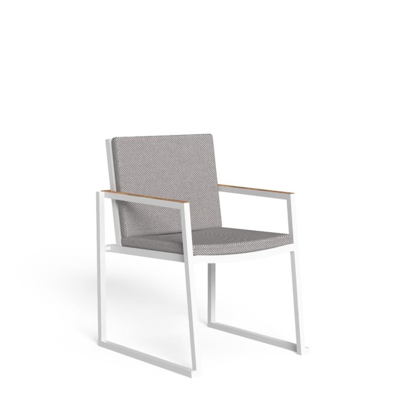 Talenti Alabama Alu dining armchair Longho Design Palermo