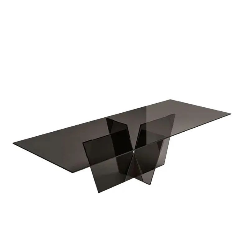 Tonelli - Crossover table smoked glass 260x130