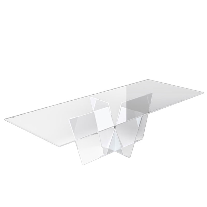 Tonelli - Crossover table extra clear glass 280x130