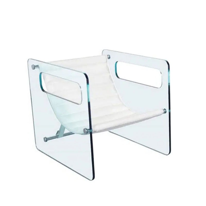 Tonelli - Naked armchair extra clear glass