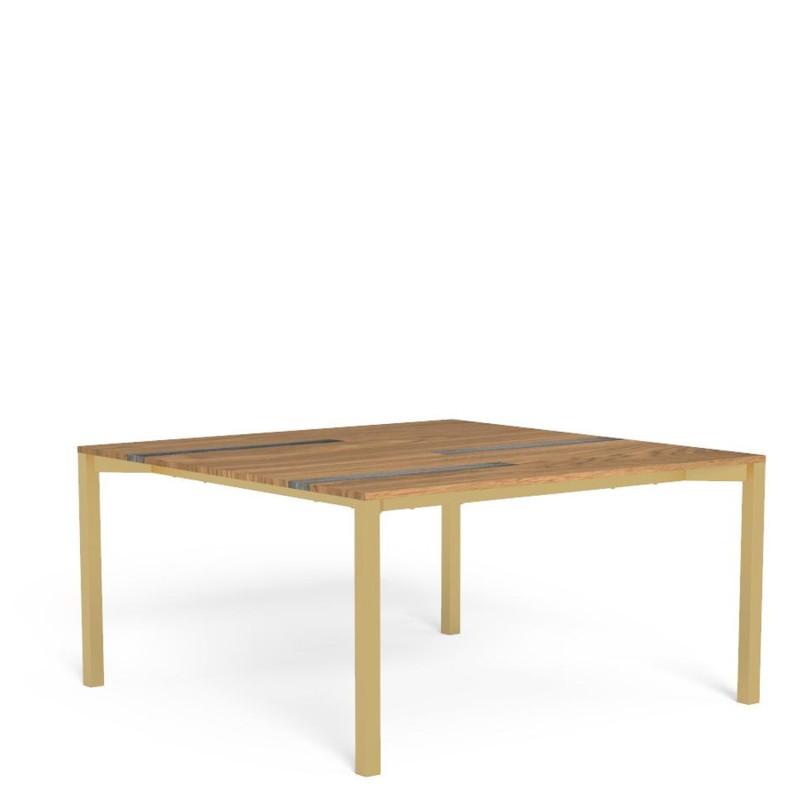 Talenti Casilda gold dining table 150x150 Longho Design Palermo