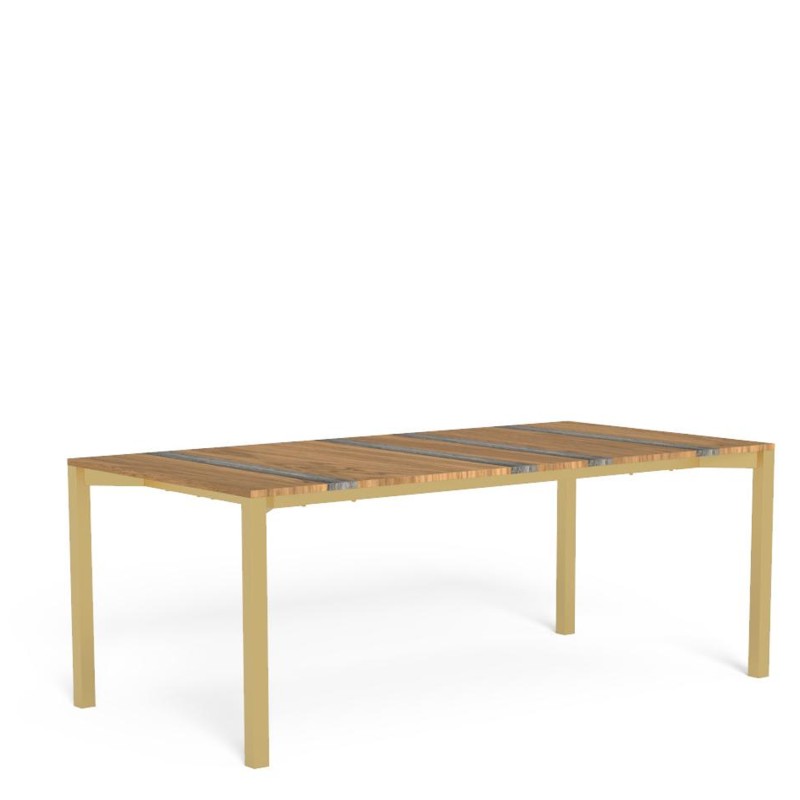 Talenti - Casilda gold dining table 200x100