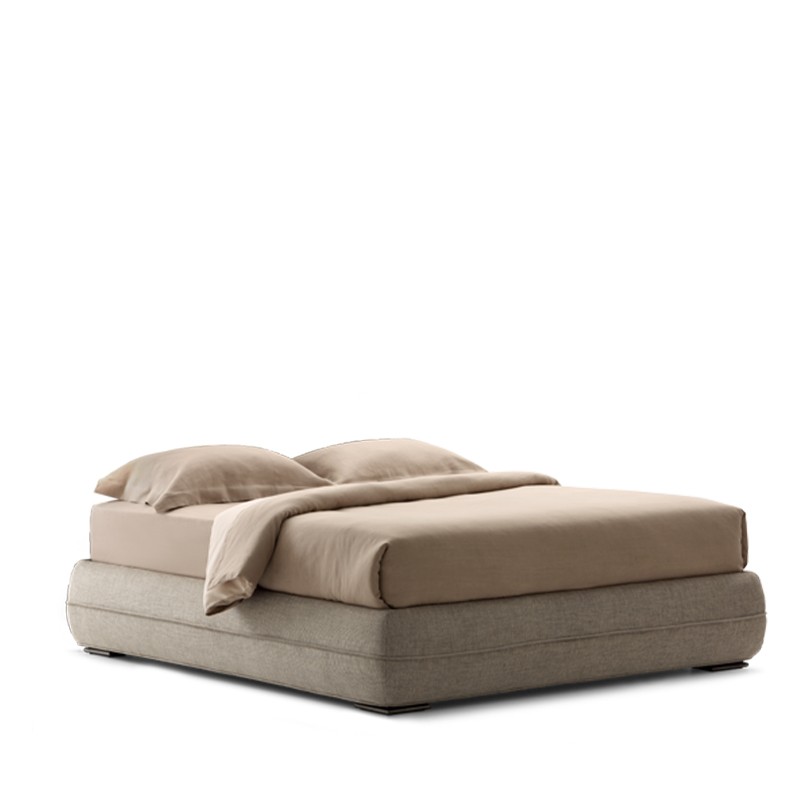 Flou - Mandarine Sommier double bed