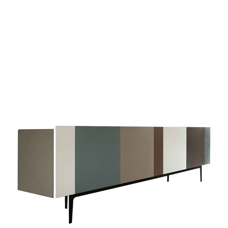 LEMA - Rainbow sideboard multicolor doors