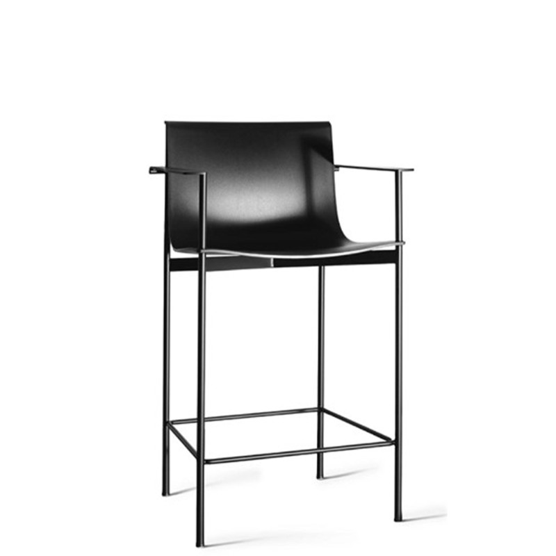 LEMA  - Ombra polypropylene low stool with armrests