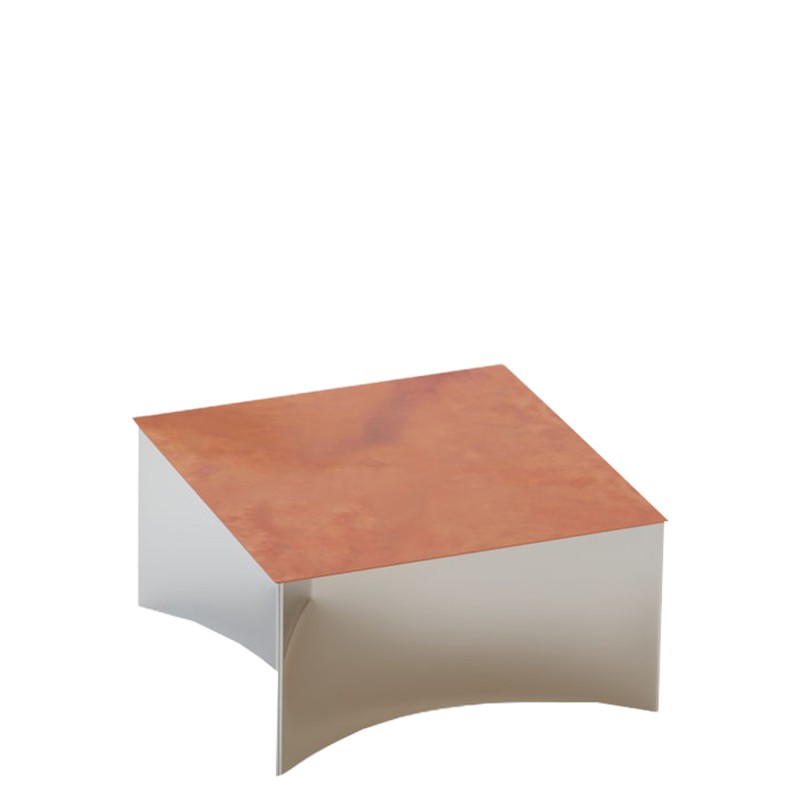 De Castelli – Alchemy 70 copper DeLabrè coffee table