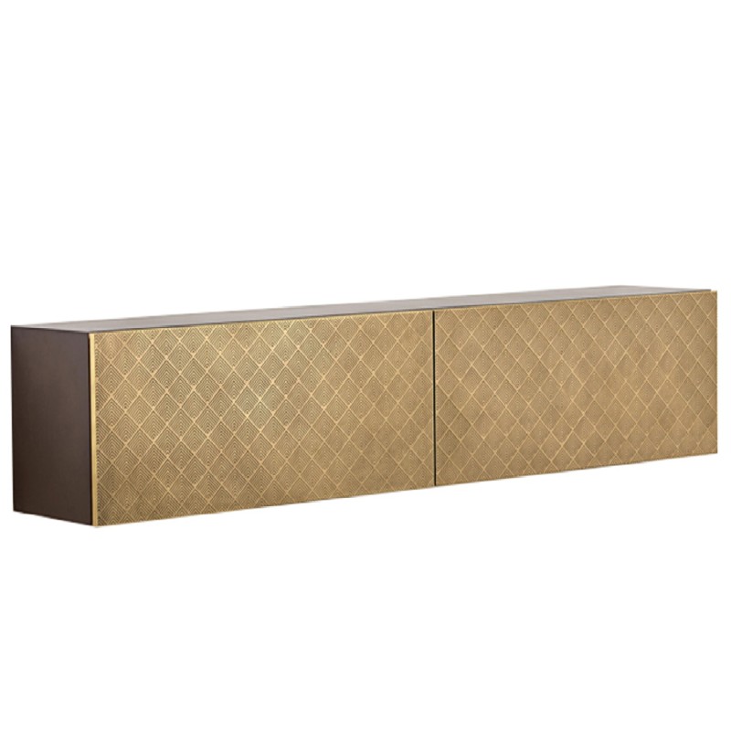 De Castelli - Tako 220 Up  brass DeErosion suspended sideboard