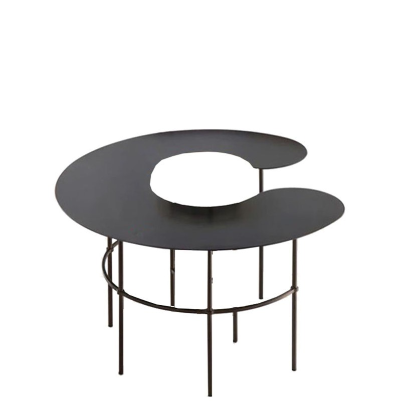 De Castelli - Scribble Comma DeLabré black iron coffee table