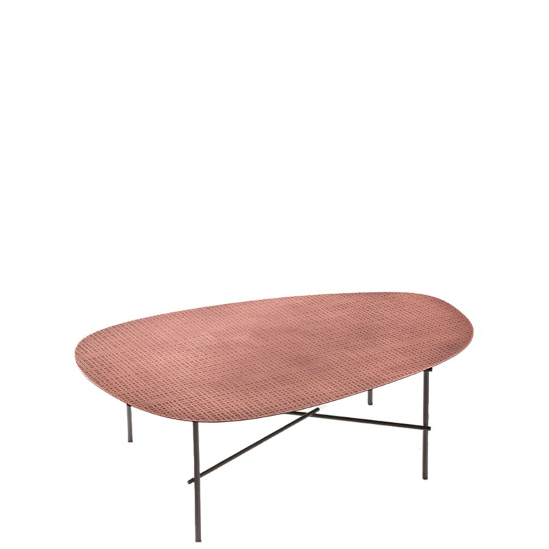 De Castelli - Syro XL 98 DeErosion copper coffee table