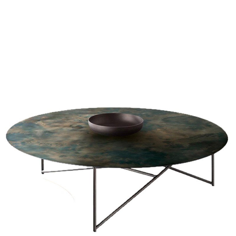 De Castelli – Tavolino Parsec 120 Acciaio inox DeOpale Longho Design Palermo