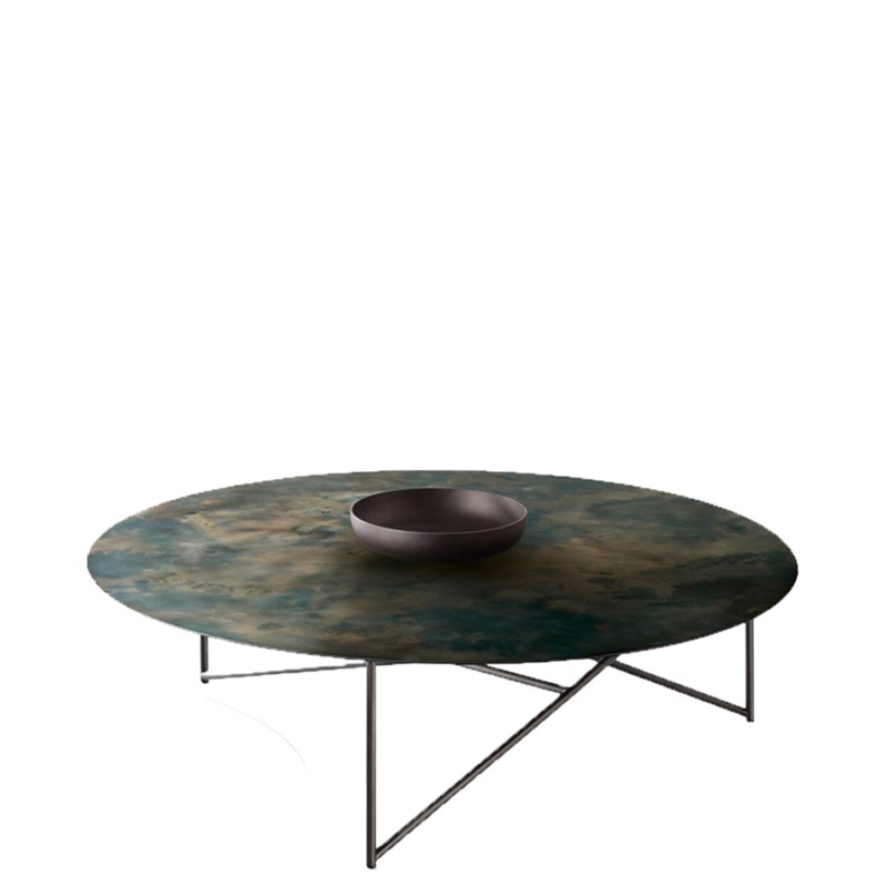 De Castelli – Tavolino Parsec 98 acciaio inox DeOpale Longho Design Palermo