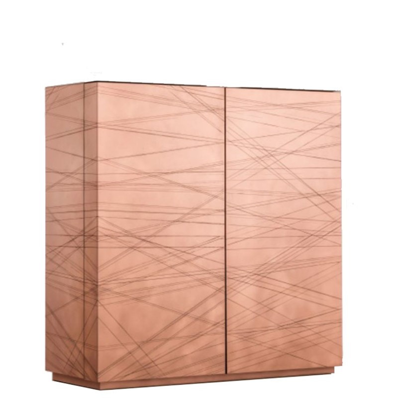 De Castelli - Graffio DeErosion copper cabinet