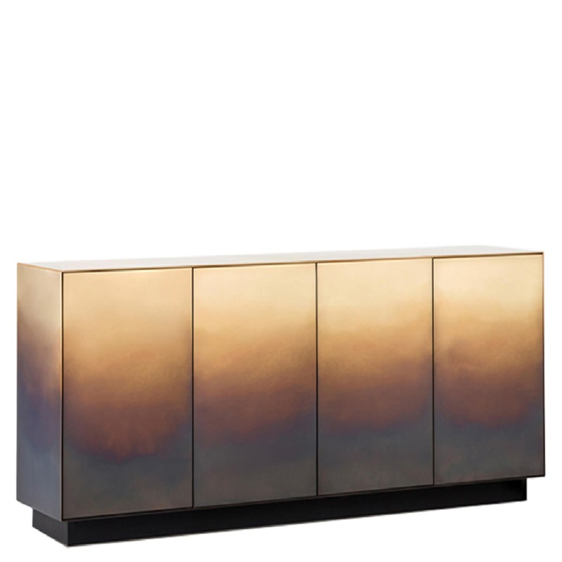 De Castelli - Marea 4 doors DeMarea brass sideboard 190x45