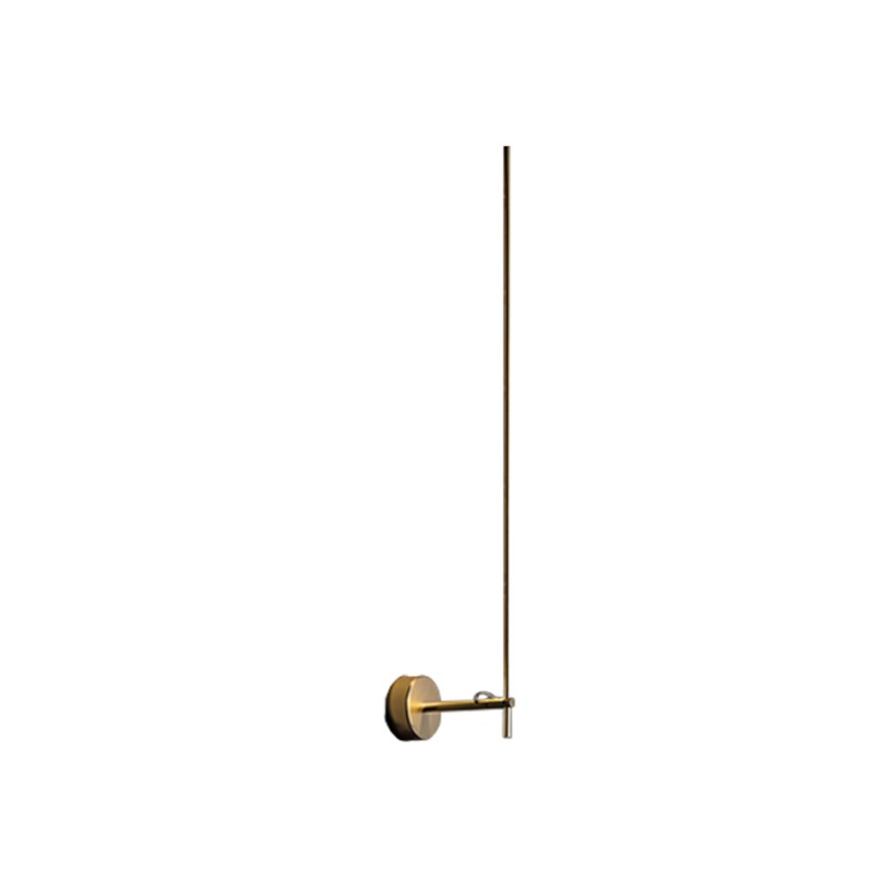 Catellani&Smith Lampada da parete Light Stick V oro satinato Longho Design Palermo