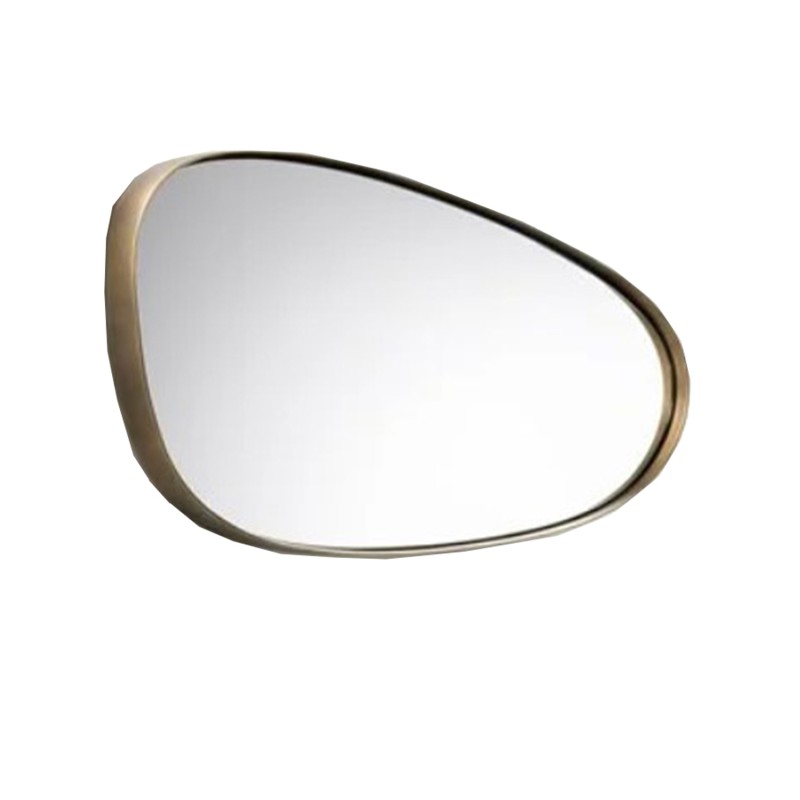 De Castelli – Specchio Syro Mirror 76 acciaio inox DeLabré orbitale
