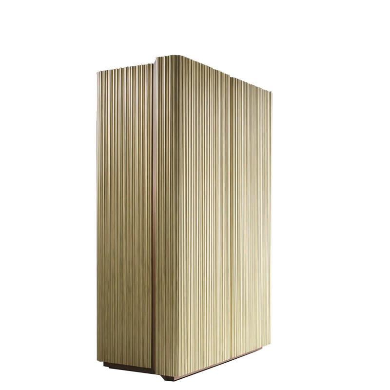 De Castelli - Canneto Cabinet brushed brass cupboard