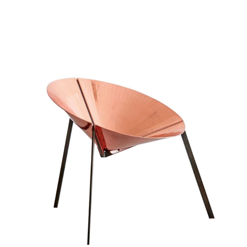 De Castelli - Pensando ad Acapulco polished copper armchair