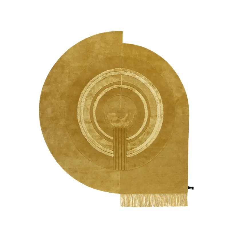 Cc tapis - Tappeto Bliss Ultimate Gold longho design palermo