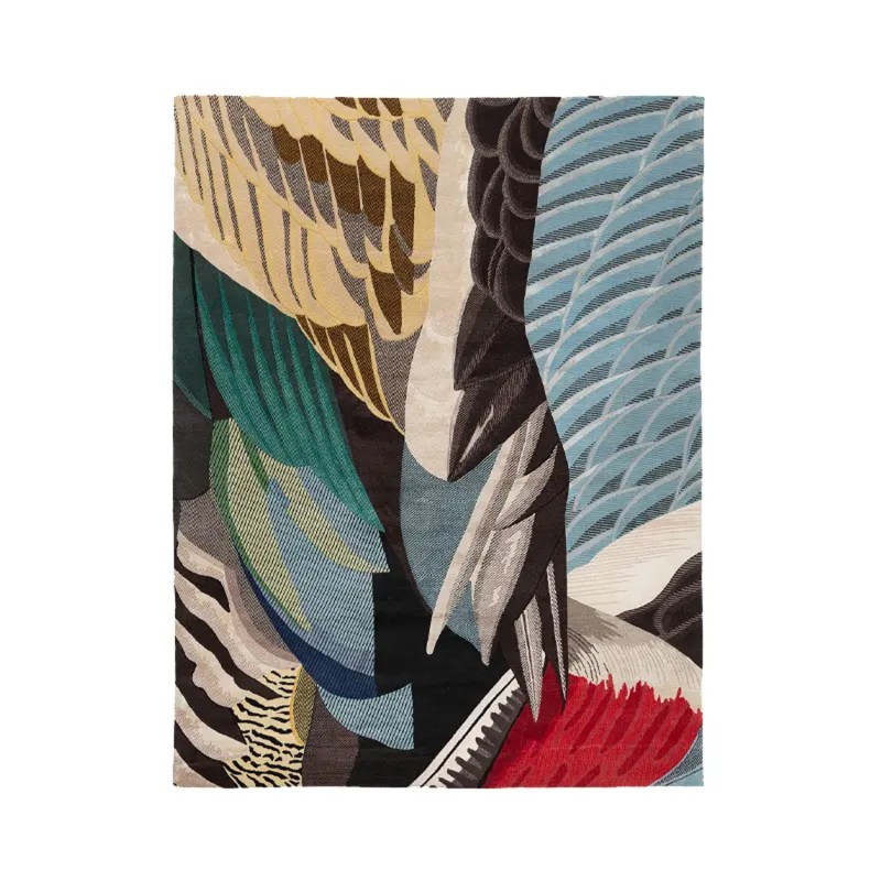 Cc tapis - Tappeto Feathers rectangular Standard longho design palermo