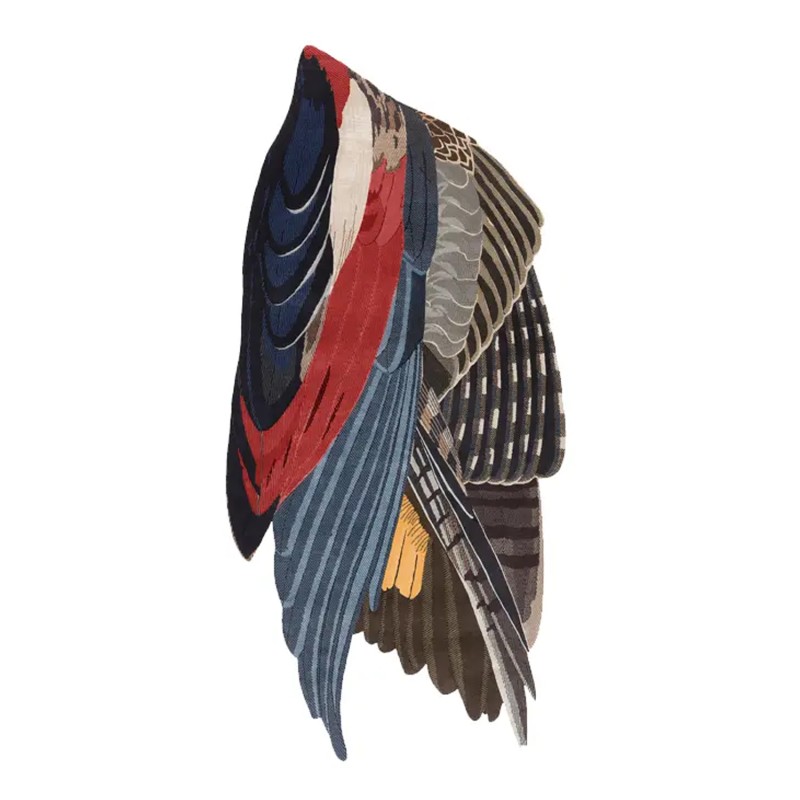 Cc tapis Tappeto Feathers Freeform Big standard Longho Design Palermo