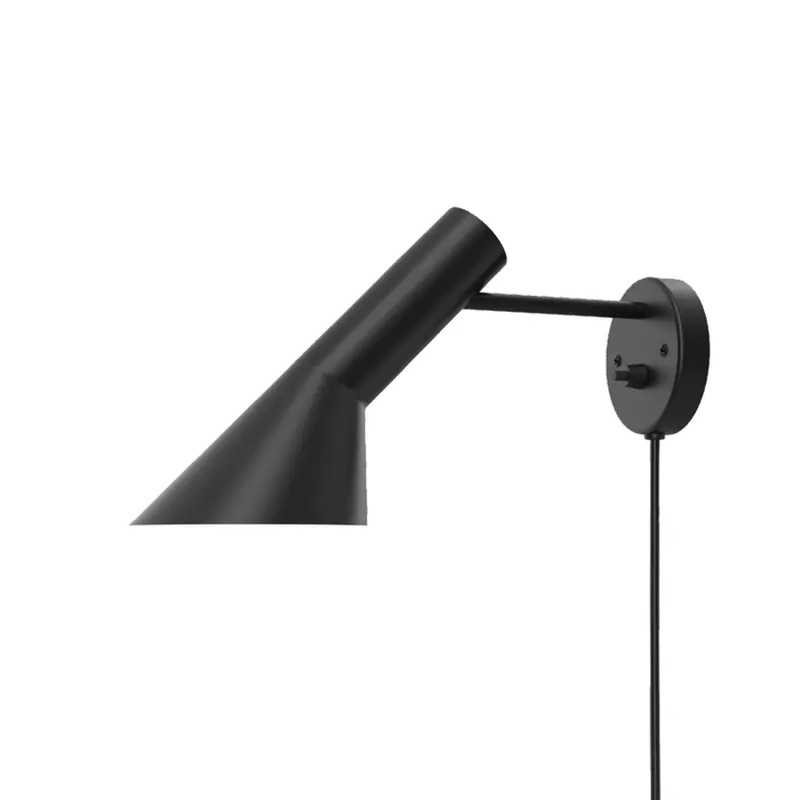 Louis Poulsen AJ wall lamp black Longho Design Palermo