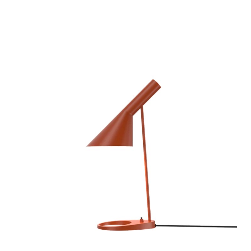 Louis Poulsen AJ table lamp rusty red Longho Design Palermo