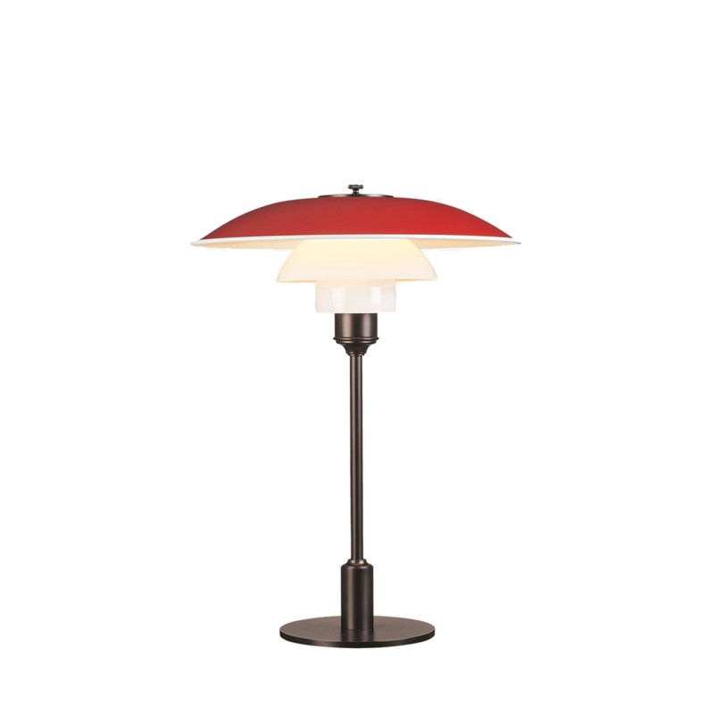 Louis Poulsen - Lampada da tavolo PH 3½ 2½ rosso longho design palermo