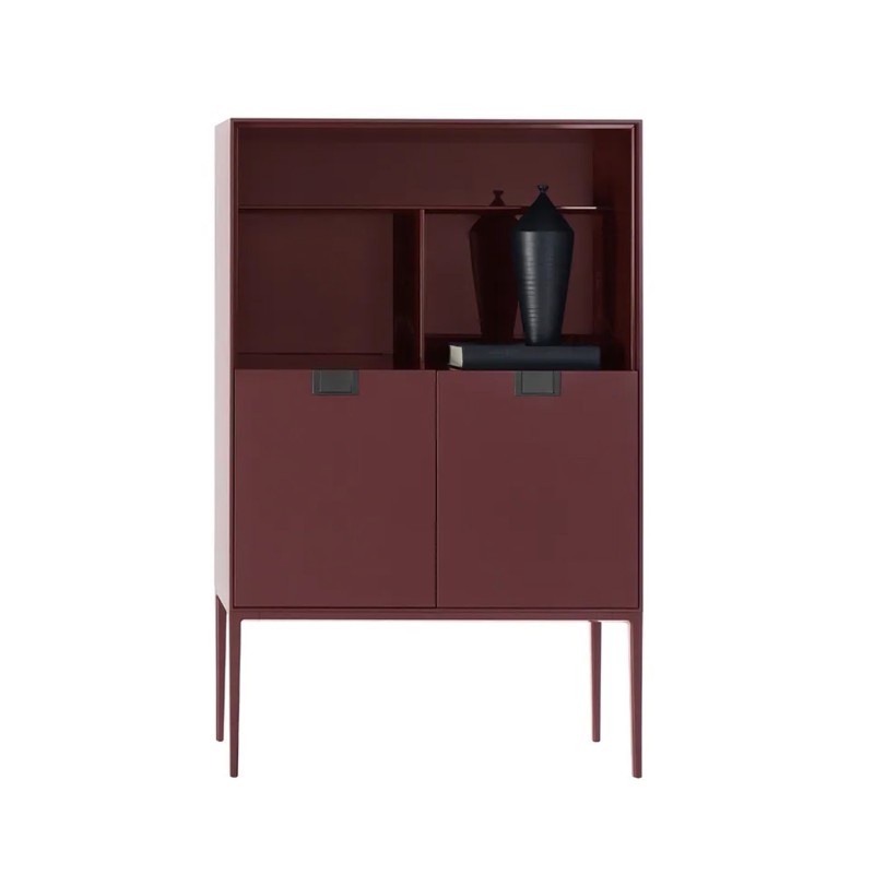 Maxalto - Alcor sideboard with 2 hinged doors and open compartments