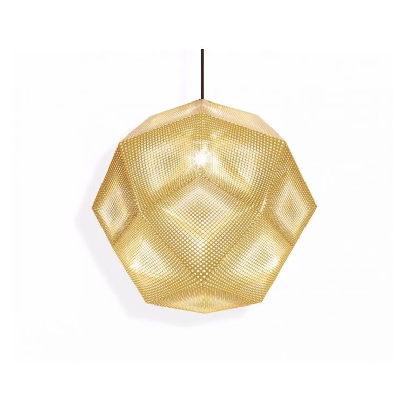 Tom Dixon – Etch 50 cm suspension lamp brass