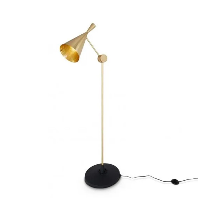 Tom Dixon - Lampada da terra Beat ottone longho design palermo