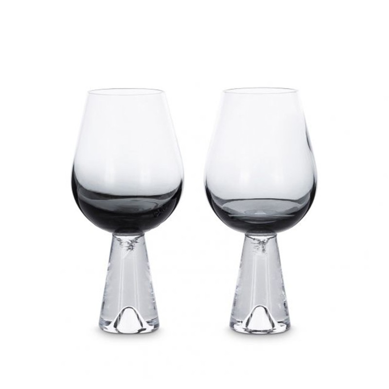 Tom Dixon - Tank bicchieri da vino x2 nero longho design palermo