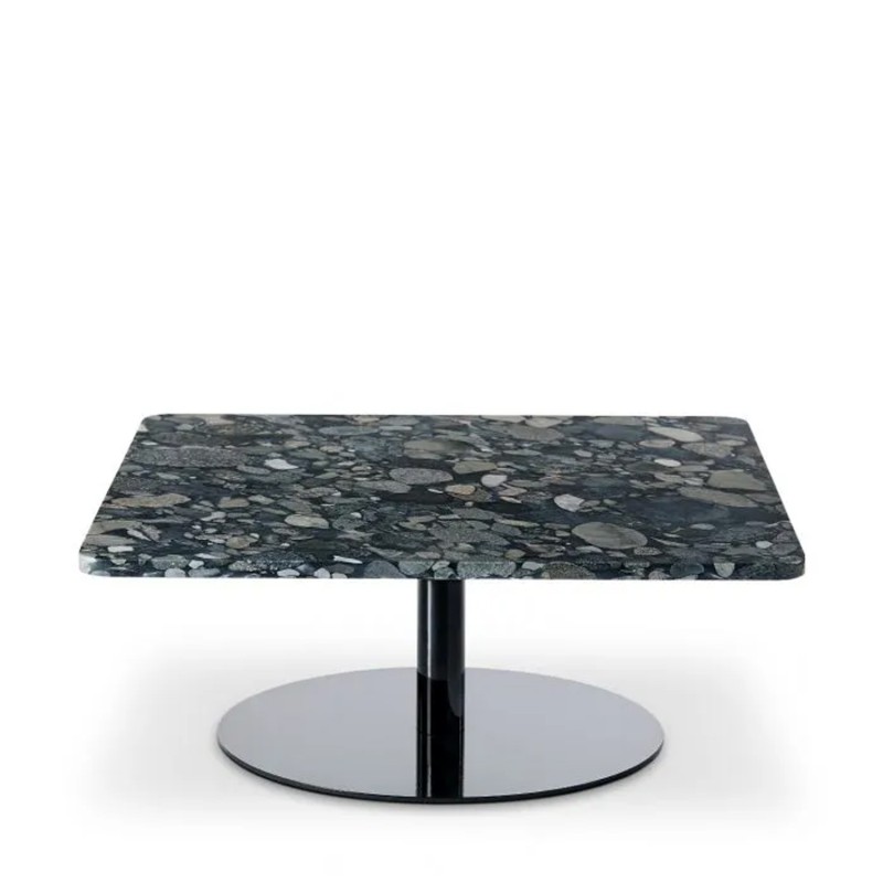 Tom Dixon - Tavolino Stone quadrato nero