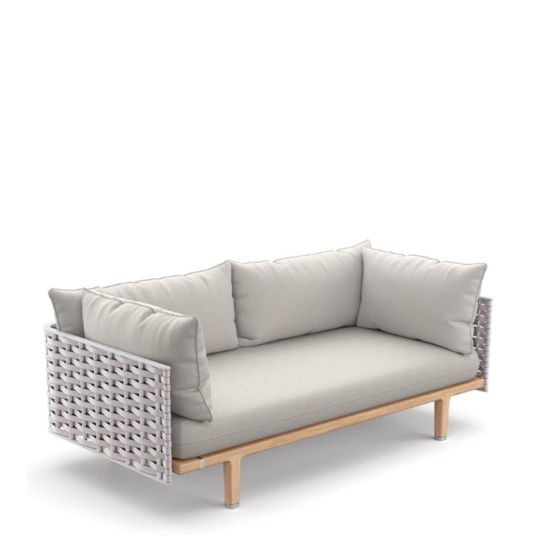 Dedon – Sealine 2 seater sofa silver beige