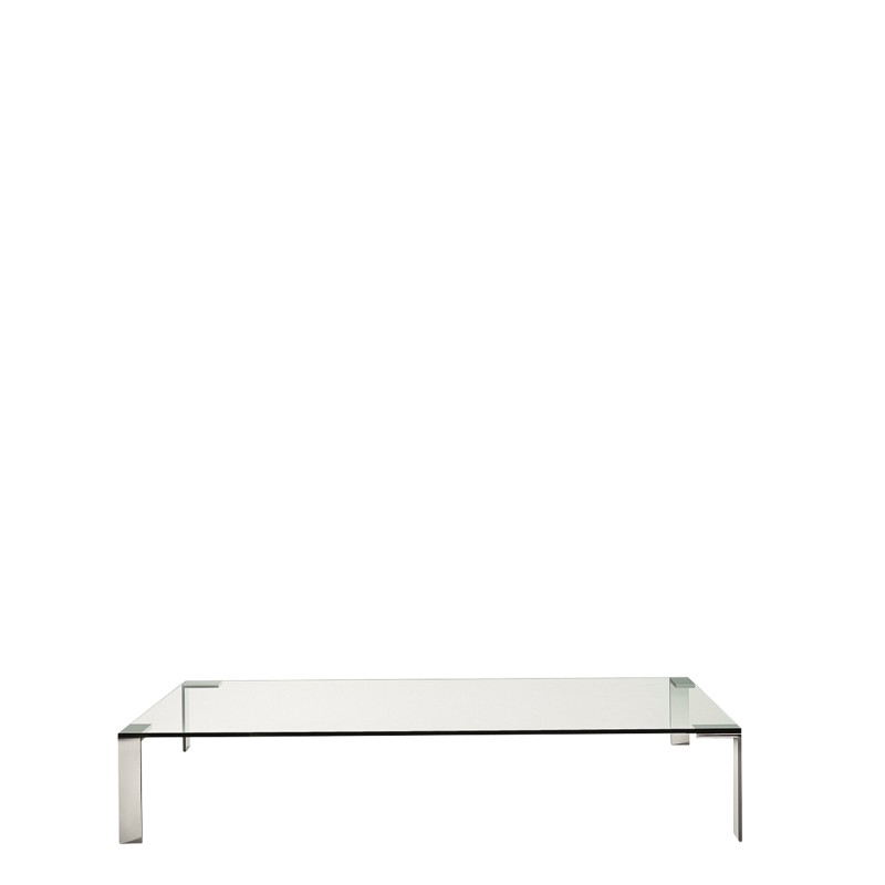 Desalto - Tavolino rettangolare Liko Glass Longho Design Palermo