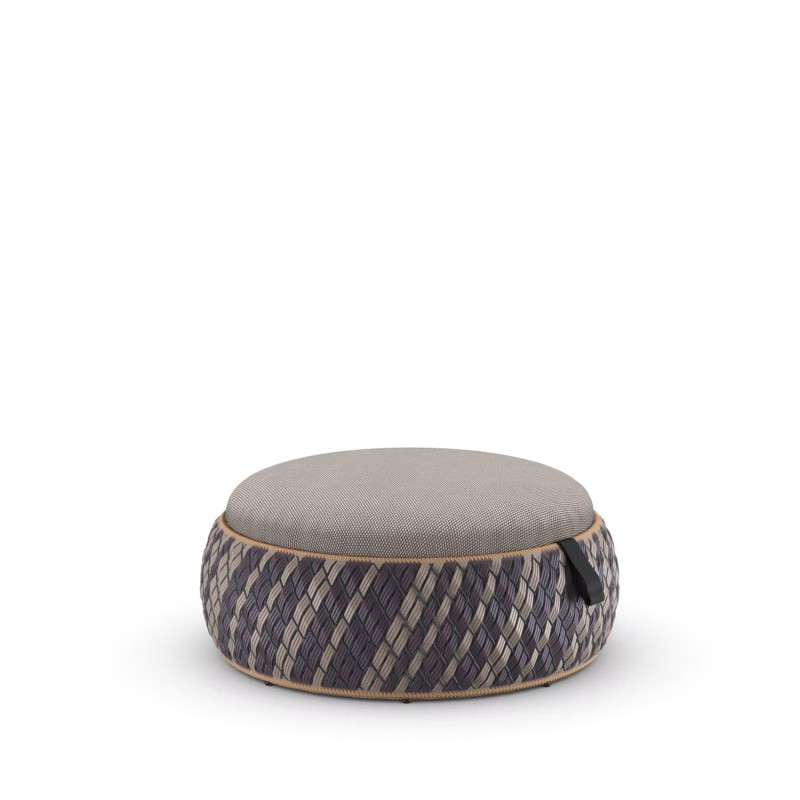 Dedon – Tavolino pouf Dala longho design palermo