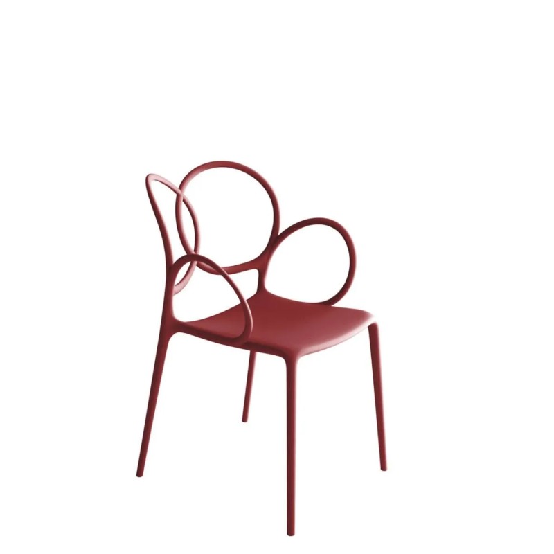 Driade Sissi armchair red Longho Design Palermo