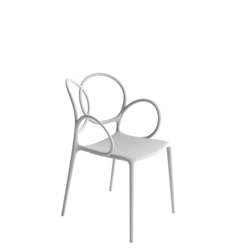 Driade Sissi armchair white Longho Design Palermo