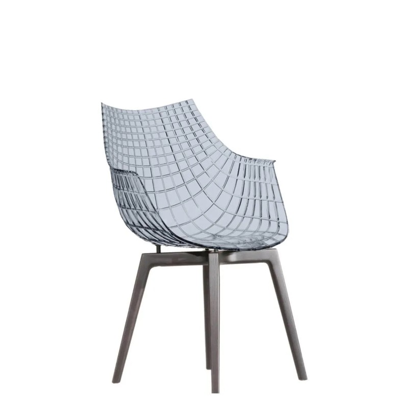 Driade Meridiana chair ebonized smoky Longho Design Palermo