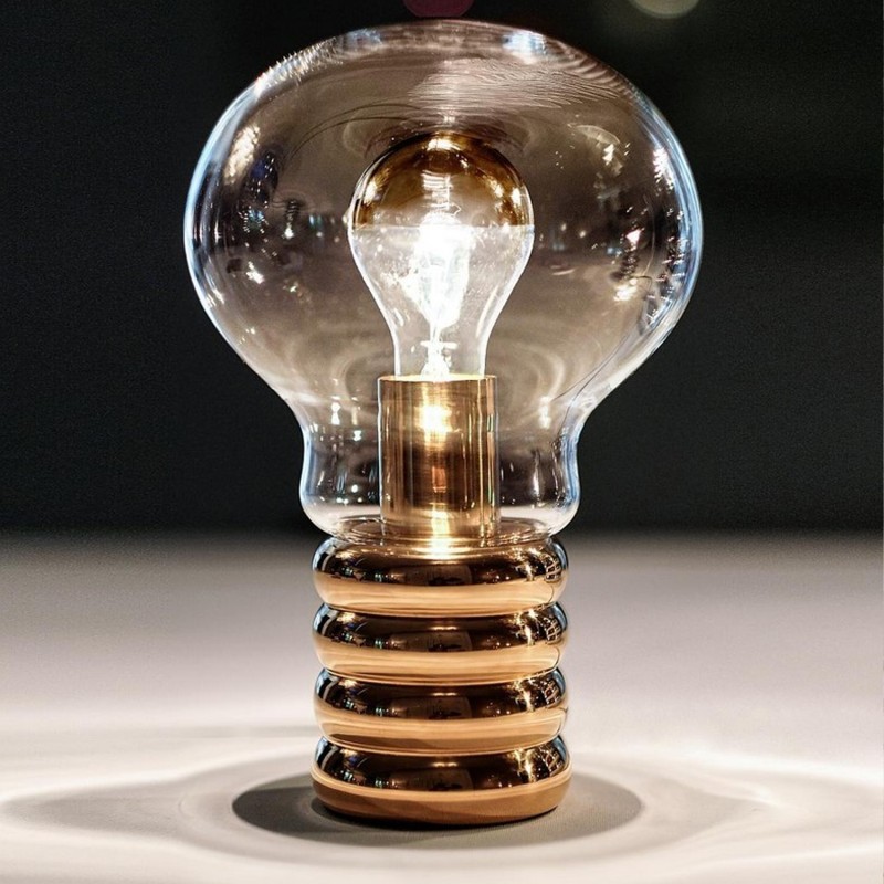Ingo Maurer - Bulb Brass table lamp
