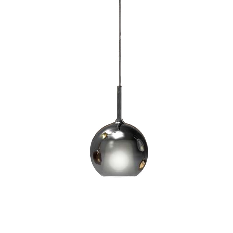 Penta light - Lampada a sospensione Glo Medium nero longho design palermo