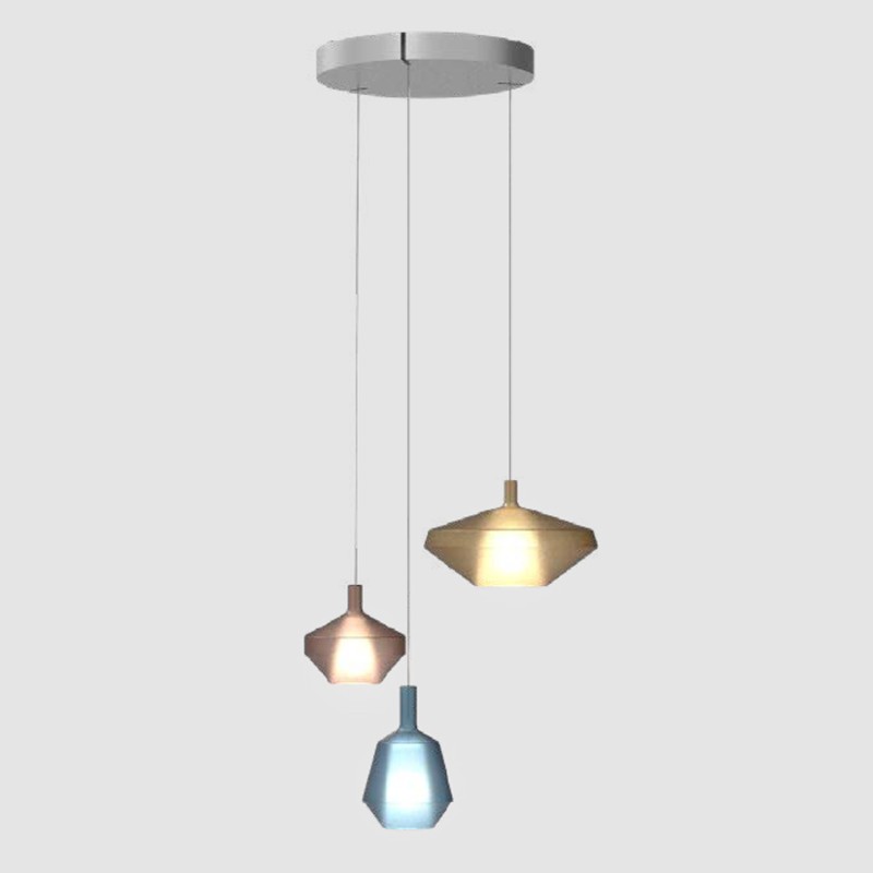 Penta light Mom 2D suspension lamp Longho Design Palermo