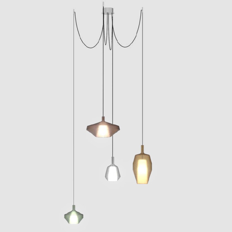 Penta light Mom 2F suspension lamp Longho Design Palermo