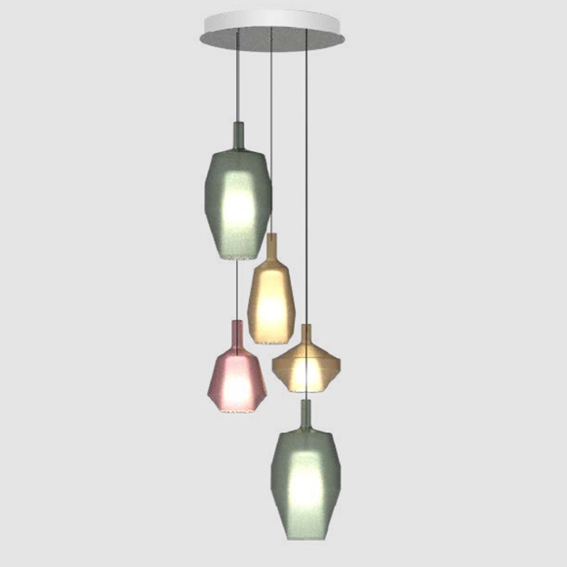 Penta light Mom 2G suspension lamp Longho Design Palermo